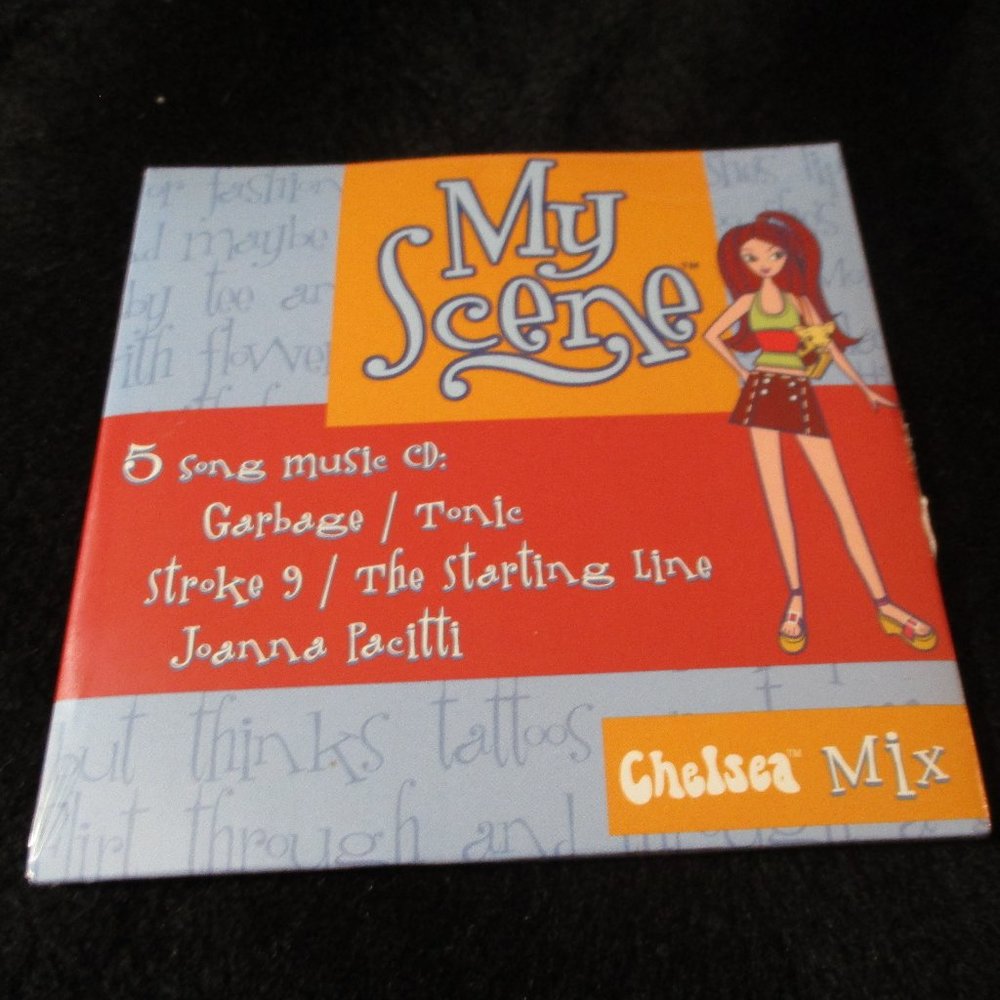 Barbie My Scene Music CD Chelsea Mix Garbage Tonic Stroke 9 The Starting Line